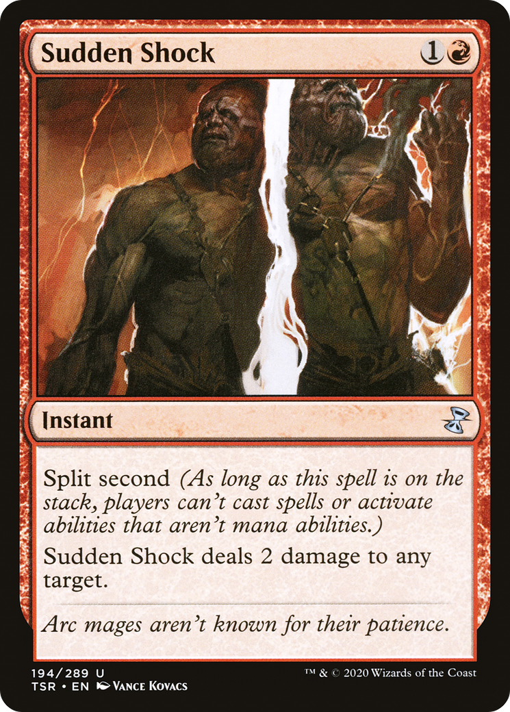 Sudden Shock (194) Foil - Time Spiral Remastered