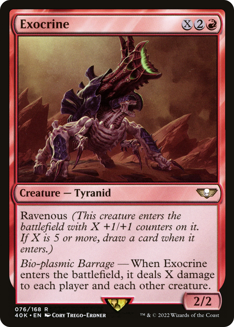 Exocrine (076) - Warhammer 40,000 Commander