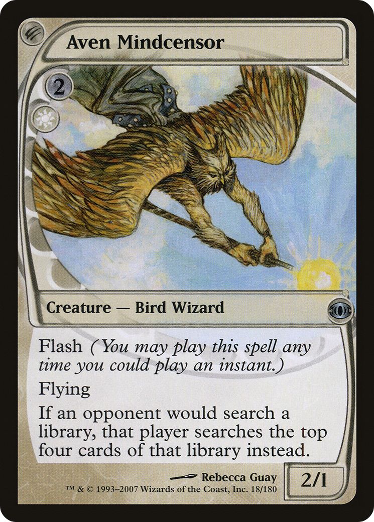 Aven Mindcensor (018) Foil - Future Sight