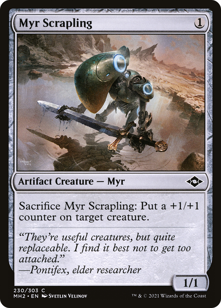 Myr Scrapling (230) Foil - Modern Horizons 2