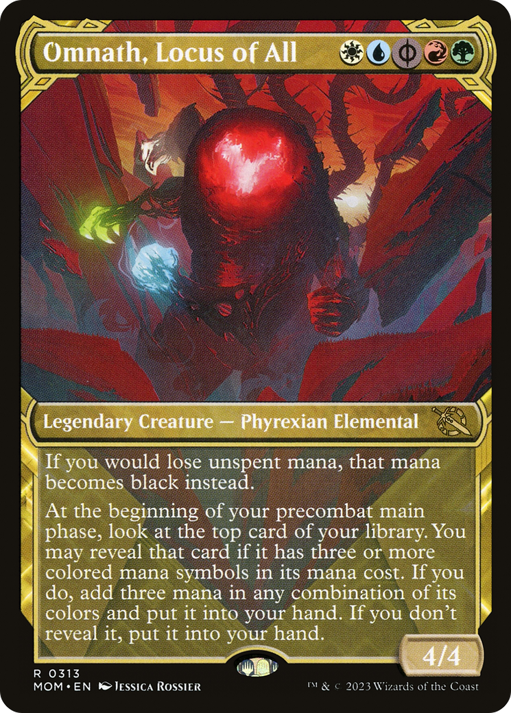 Omnath, Locus of All (Showcase) (313) - March of the Machine