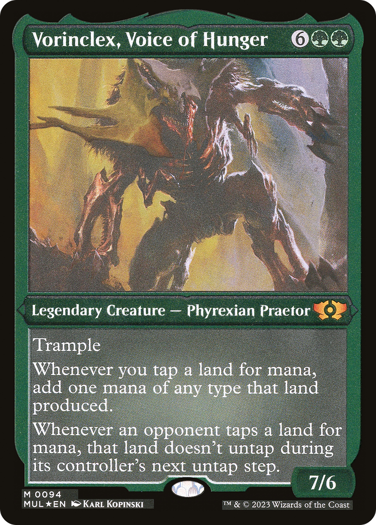 Vorinclex, Voice of Hunger (094) Foil - Multiverse Legends