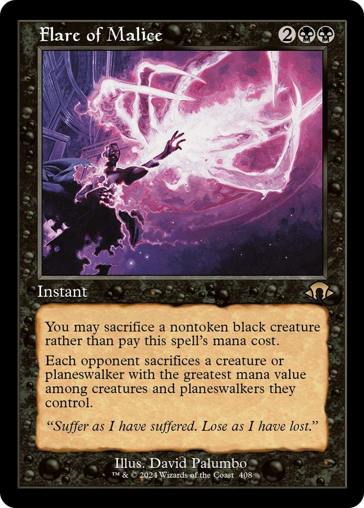 Flare of Malice (Retro) (408) - Modern Horizons 3