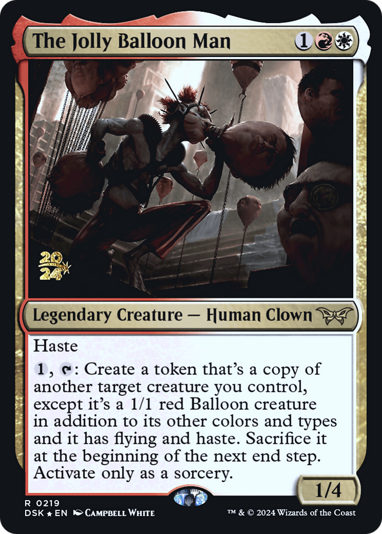 The Jolly Balloon Man Foil (219S)
