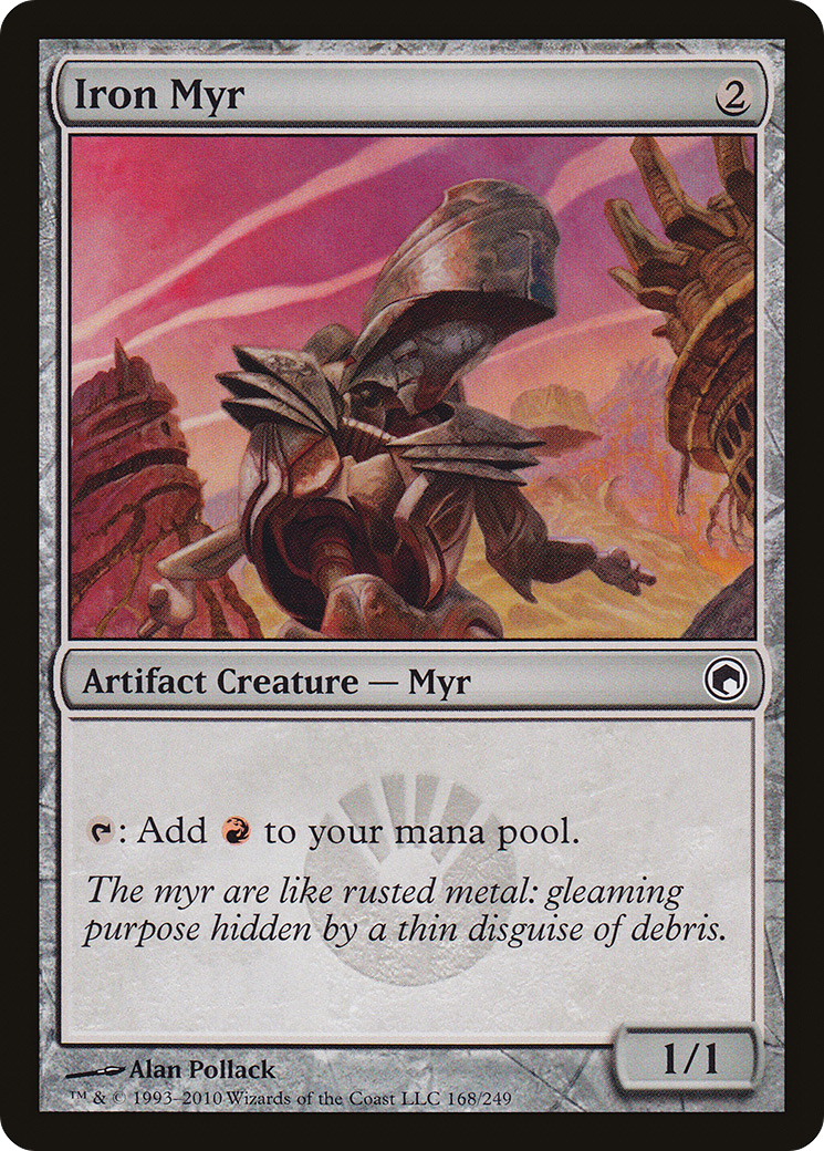 Iron Myr (168) Foil - Scars of Mirrodin