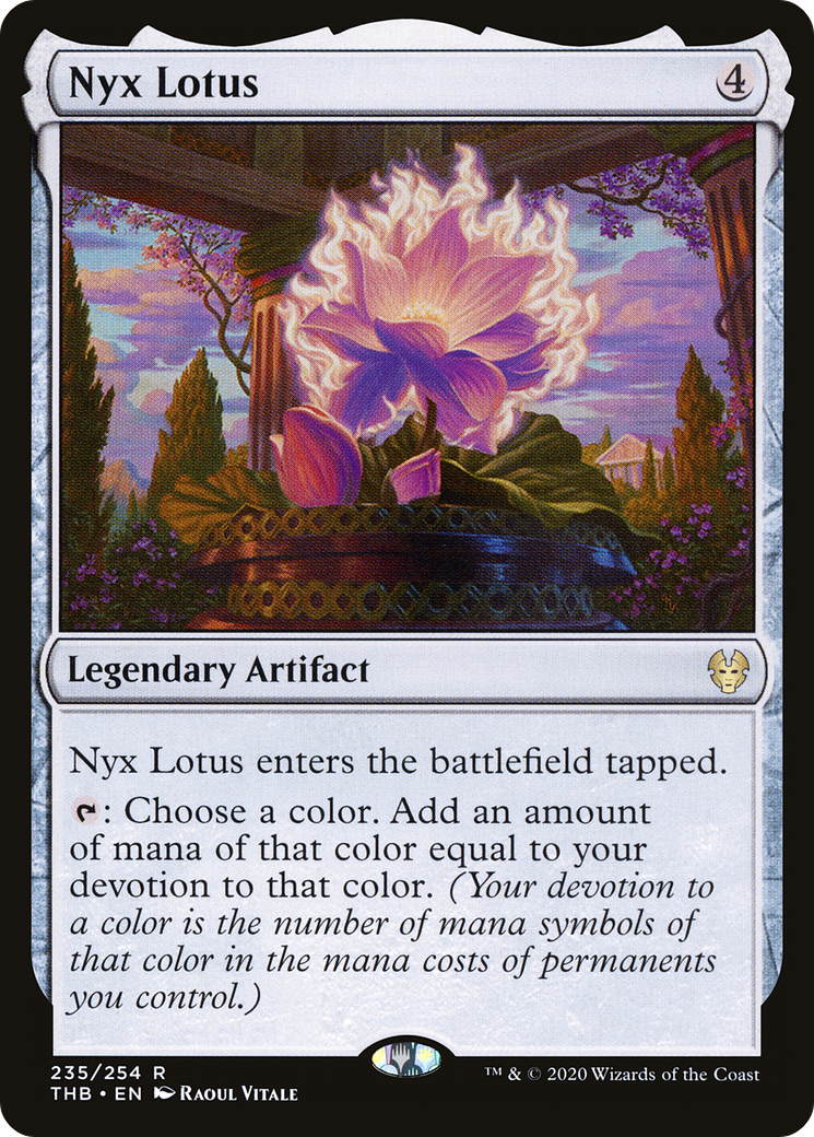 Nyx Lotus (235) Foil - Theros Beyond Death