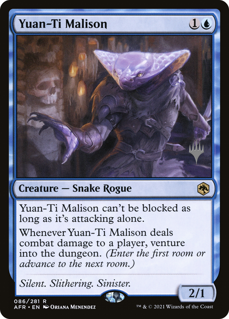 Yuan-Ti Malison (086) - Adventures in the Forgotten Realms Promos