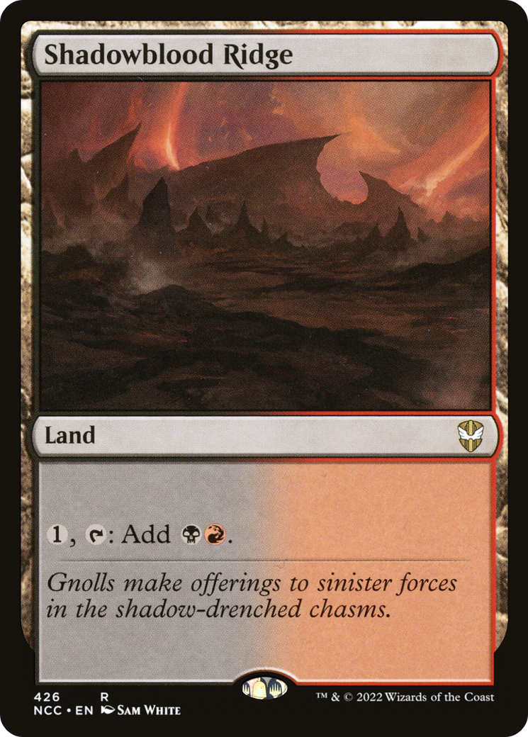 Shadowblood Ridge (426) - New Capenna Commander