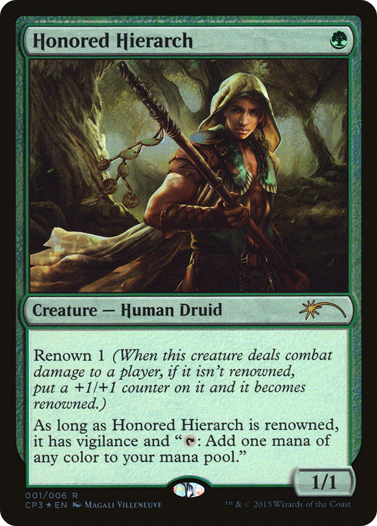 Honored Hierarch (001) Foil - Magic Origins Clash Pack
