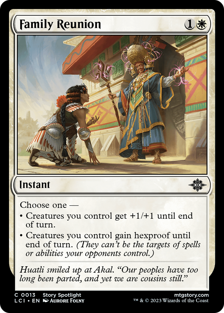Family Reunion (013) Foil - The Lost Caverns of Ixalan