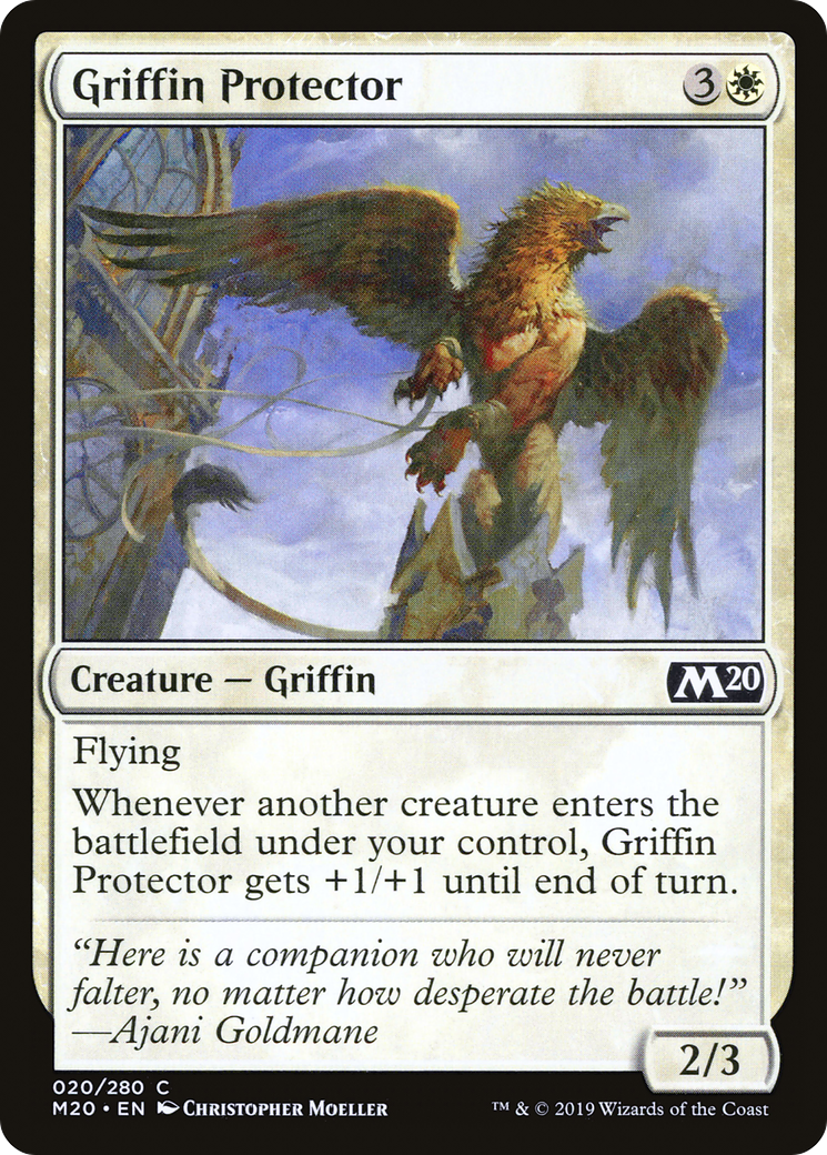 Griffin Protector (020) Foil - Core Set 2020