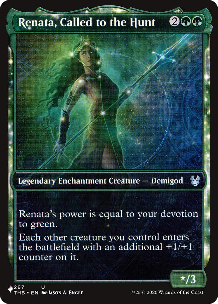 Renata, Called to the Hunt (THB-267) - The List