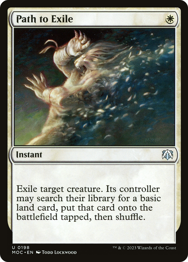 Path to Exile (198) - March of the Machine Commander