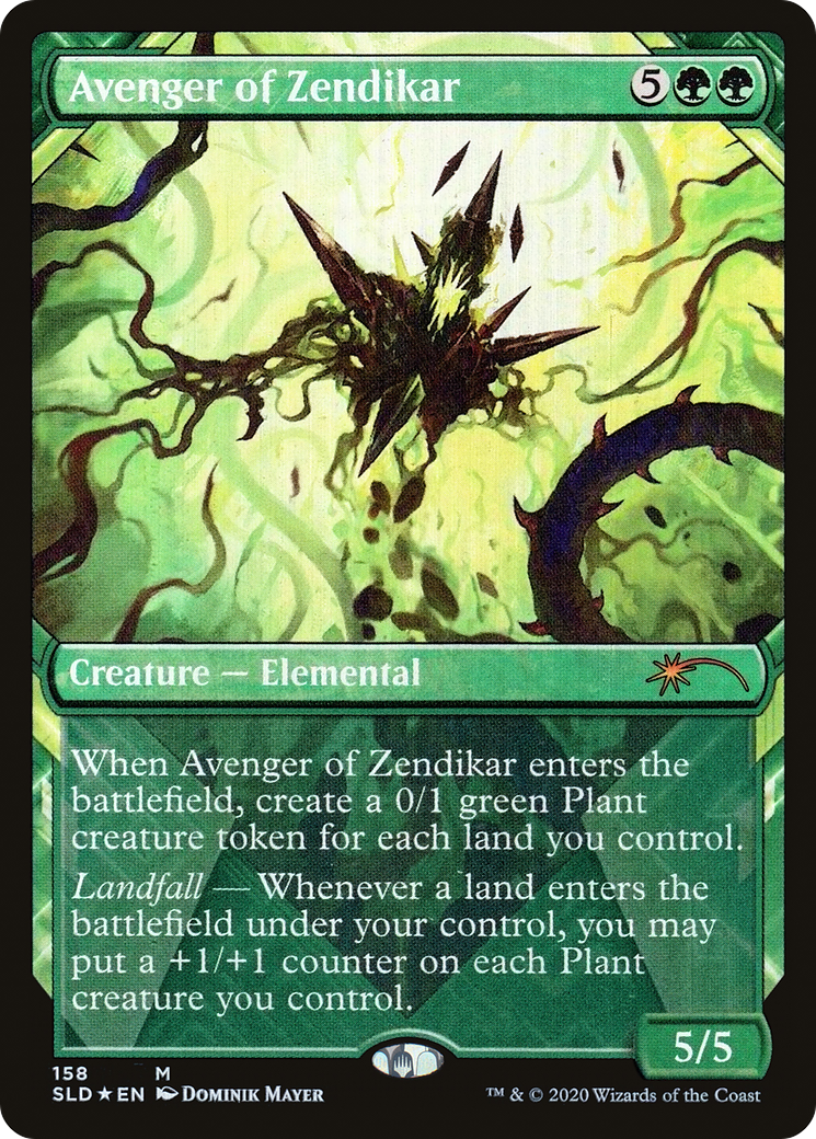 Avenger of Zendikar (Showcase) (158) Foil - Secret Lair Drop