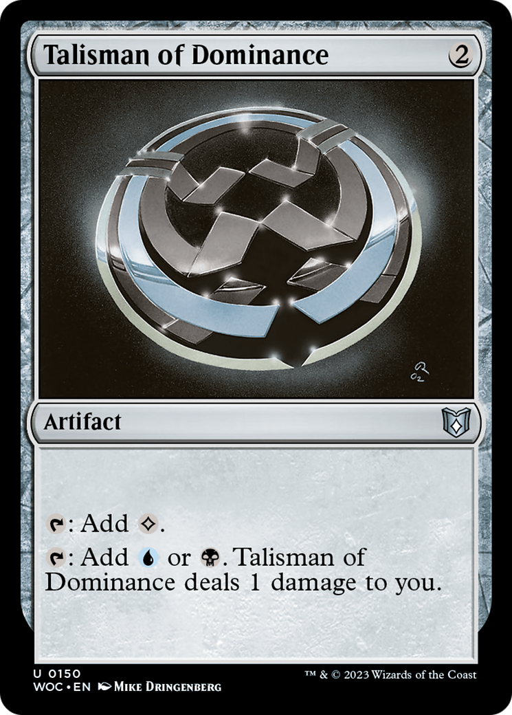Talisman of Dominance (150) - Wilds of Eldraine Commander