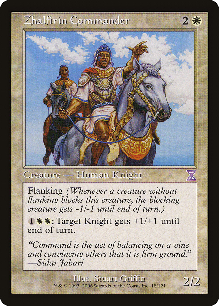 Zhalfirin Commander (Retro) (018) - Time Spiral Timeshifted
