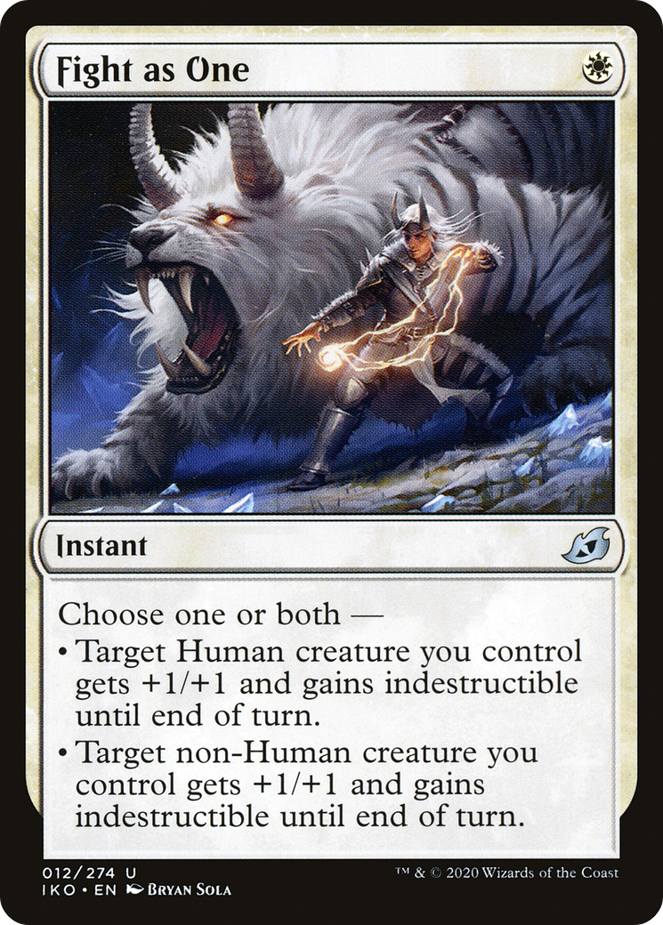 Fight as One (012) Foil - Ikoria: Lair of Behemoths