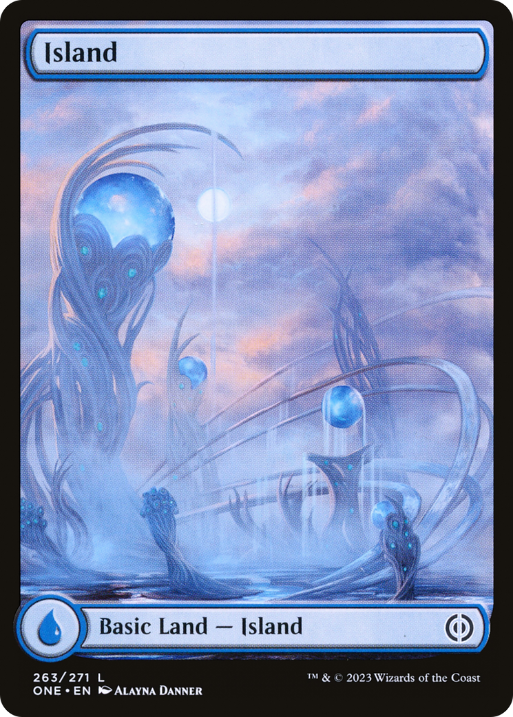 Island – Full Art (263) - Phyrexia: All Will Be One