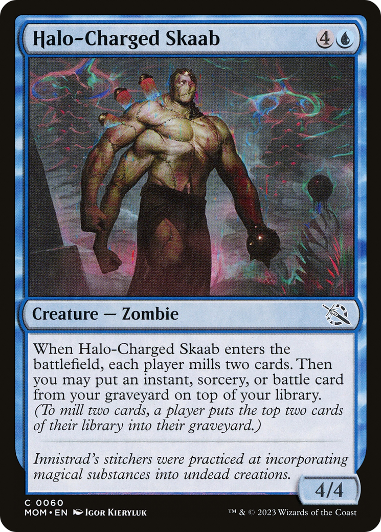 Halo-Charged Skaab (060) Foil - March of the Machine