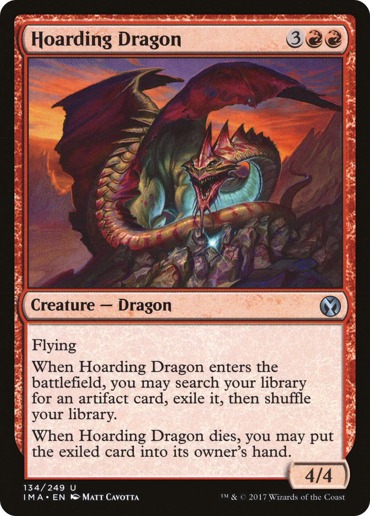 Hoarding Dragon (134) - Iconic Masters