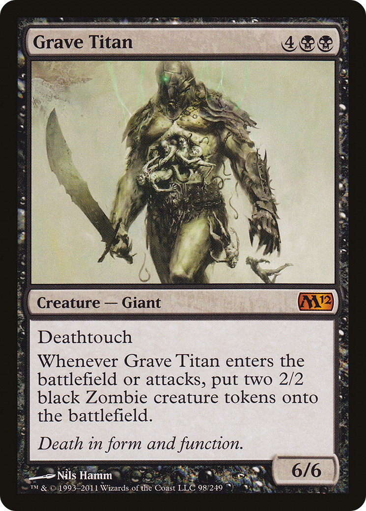 Grave Titan (098) - Magic 2012