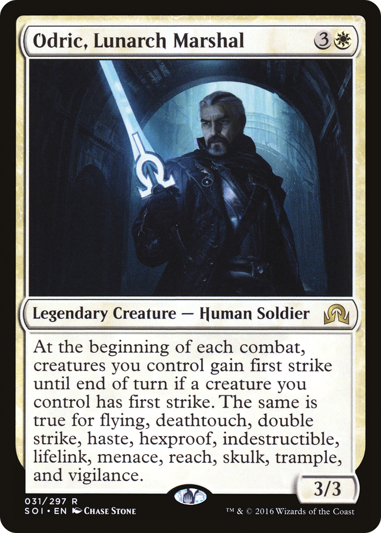 Odric, Lunarch Marshal (031) - Shadows over Innistrad