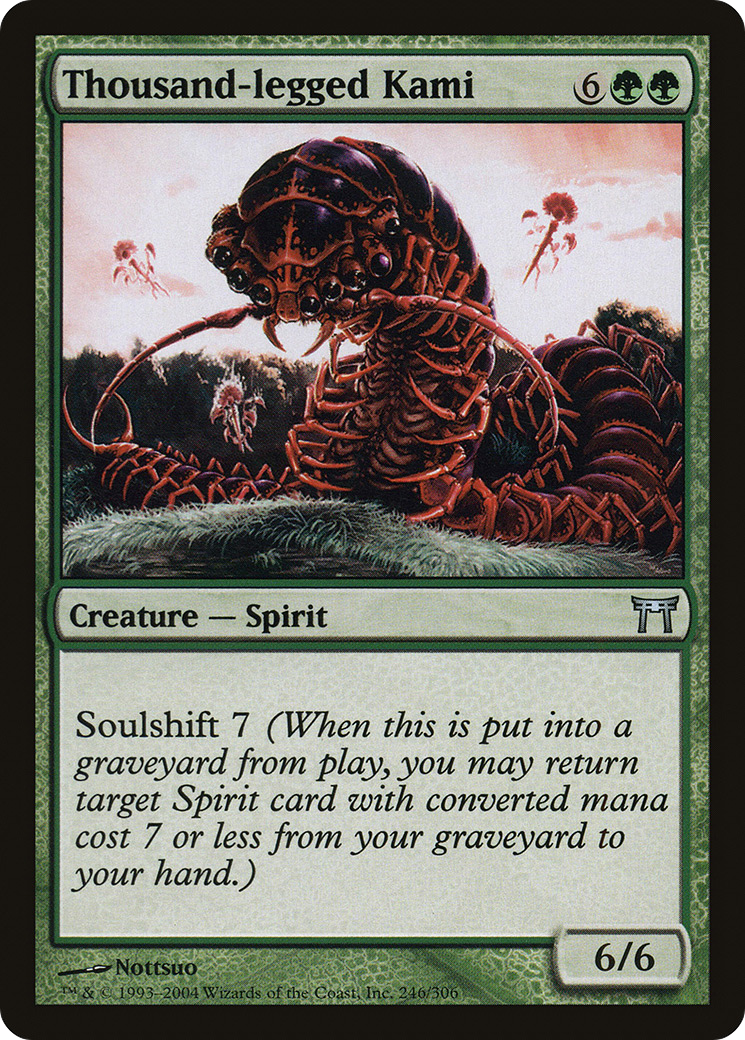 Thousand-legged Kami (246) Foil - Champions of Kamigawa