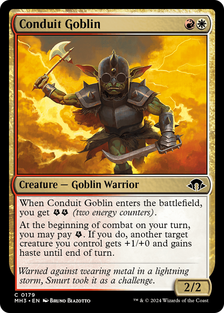 Conduit Goblin (179) - Modern Horizons 3