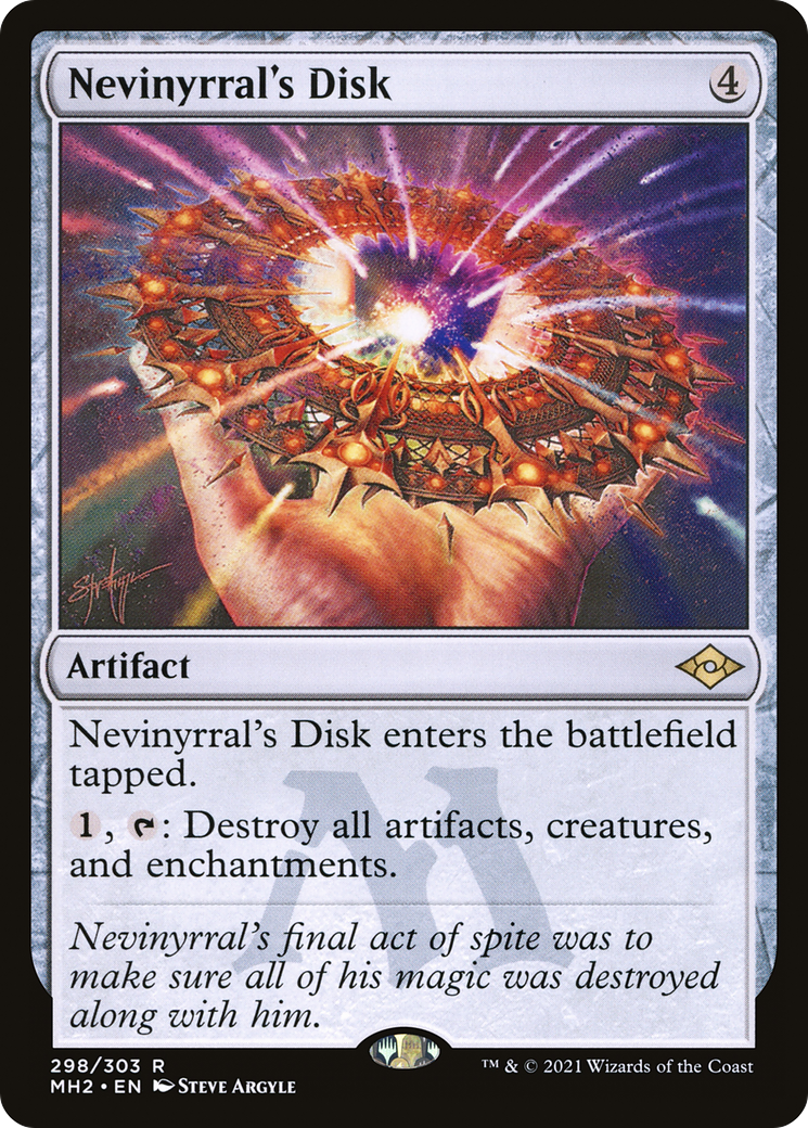 Nevinyrral's Disk (298) Foil - Modern Horizons 2