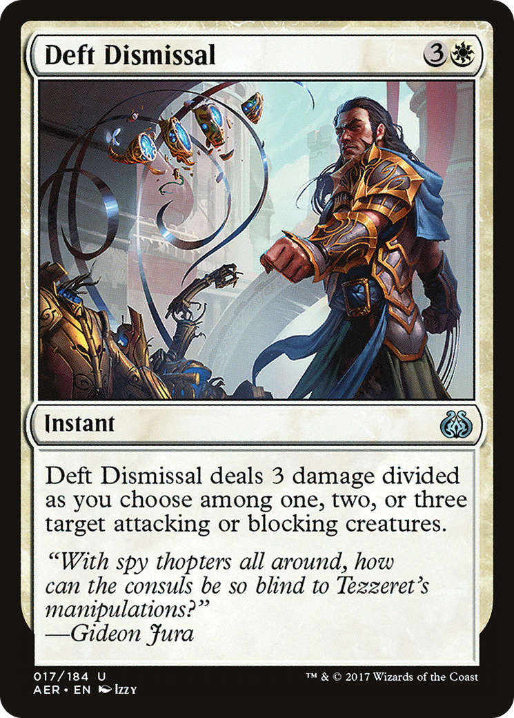 Deft Dismissal (017) Foil - Aether Revolt