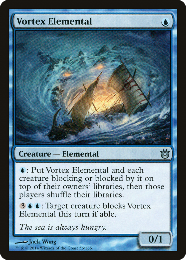 Vortex Elemental (056) Foil - Born of the Gods