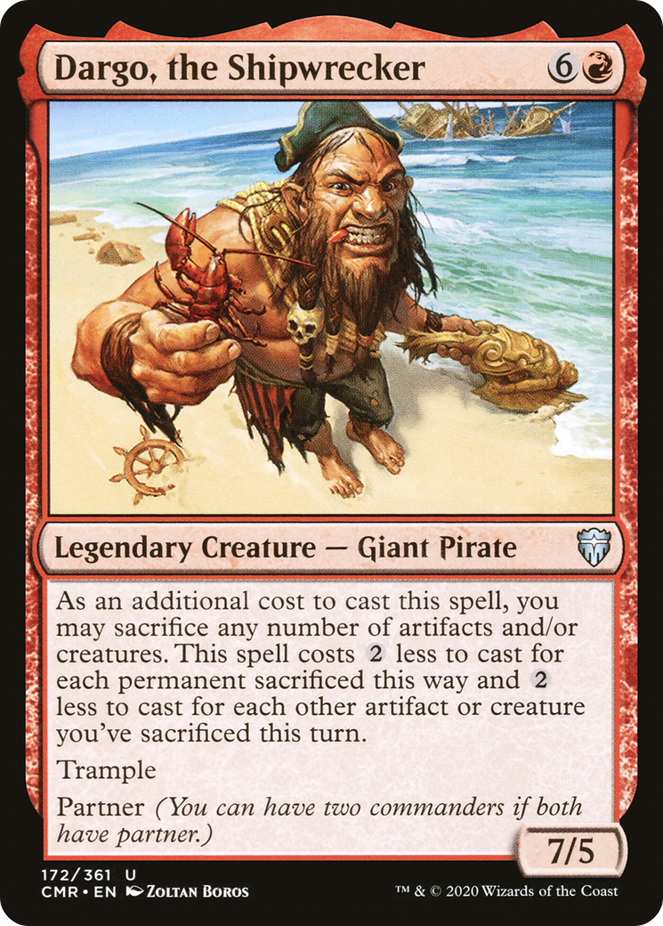 Dargo, the Shipwrecker (172) - Commander Legends