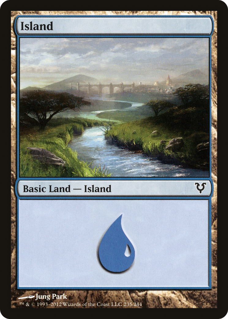 Island (235) - Avacyn Restored