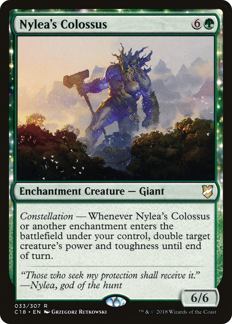 Nylea's Colossus (033) - Commander 2018