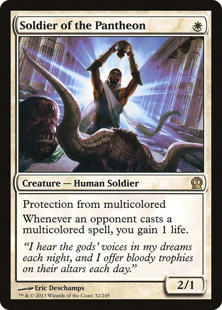 Soldier of the Pantheon (032) Foil - Theros