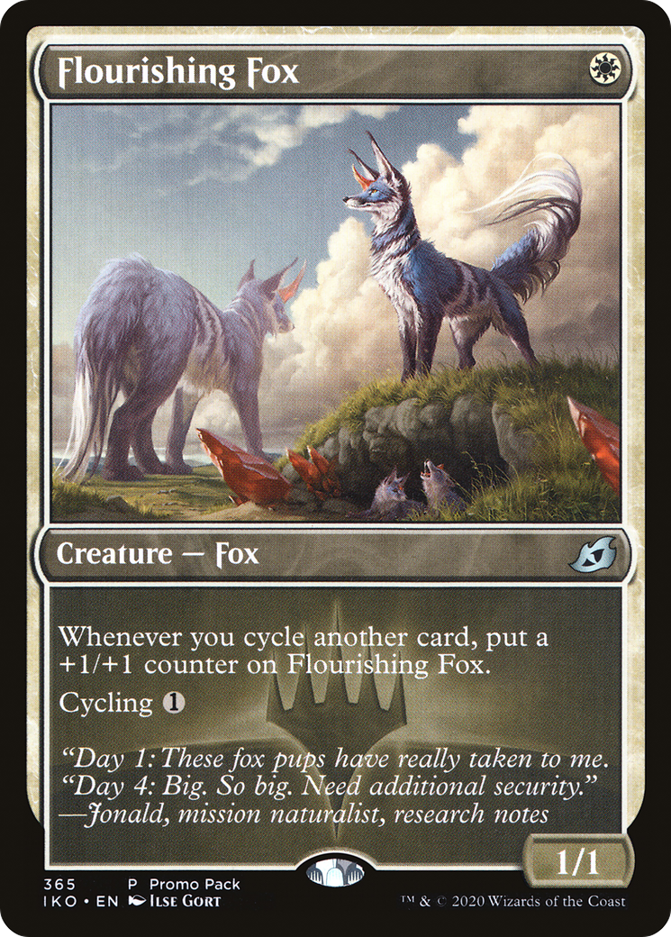 Flourishing Fox (365) Foil - Ikoria: Lair of Behemoths