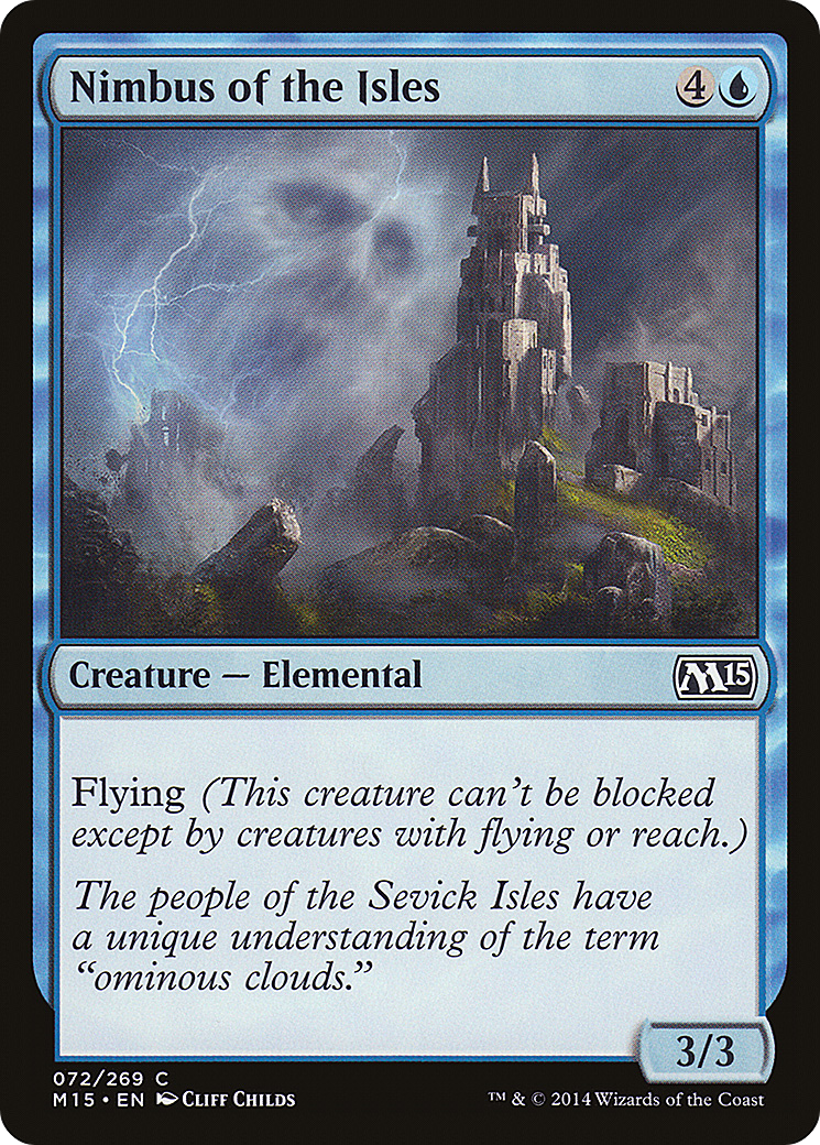 Nimbus of the Isles (072) Foil - Magic 2015