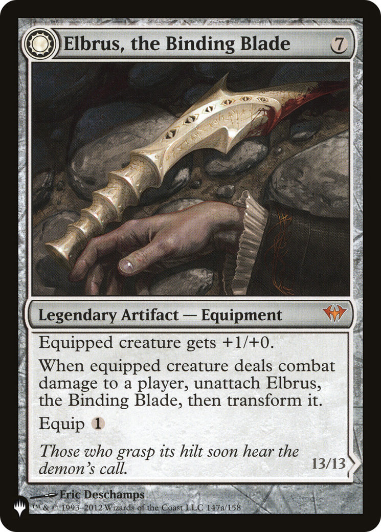 Elbrus, the Binding Blade // Withengar Unbound (DKA-147) - The List