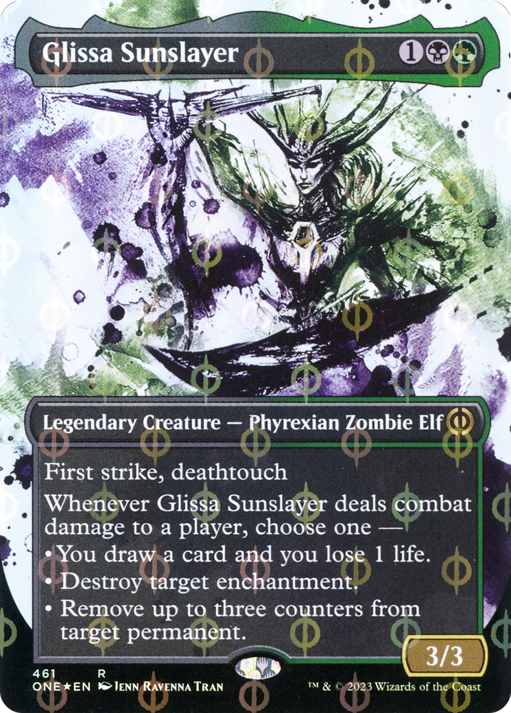 Glissa Sunslayer (Showcase) (461) Foil - Phyrexia: All Will Be One