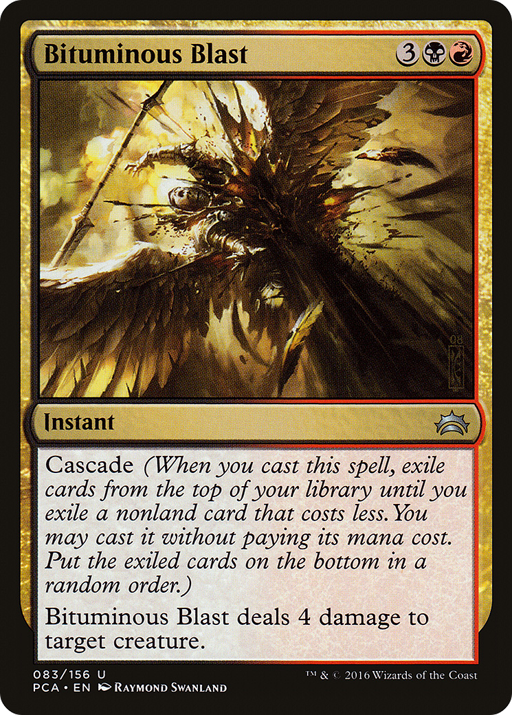 Bituminous Blast (083) - Planechase Anthology