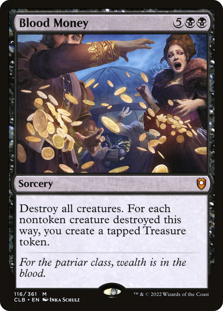 Blood Money (116) Foil - Commander Legends: Battle for Baldur's Gate