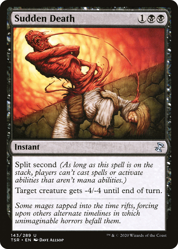 Sudden Death (143) Foil - Time Spiral Remastered
