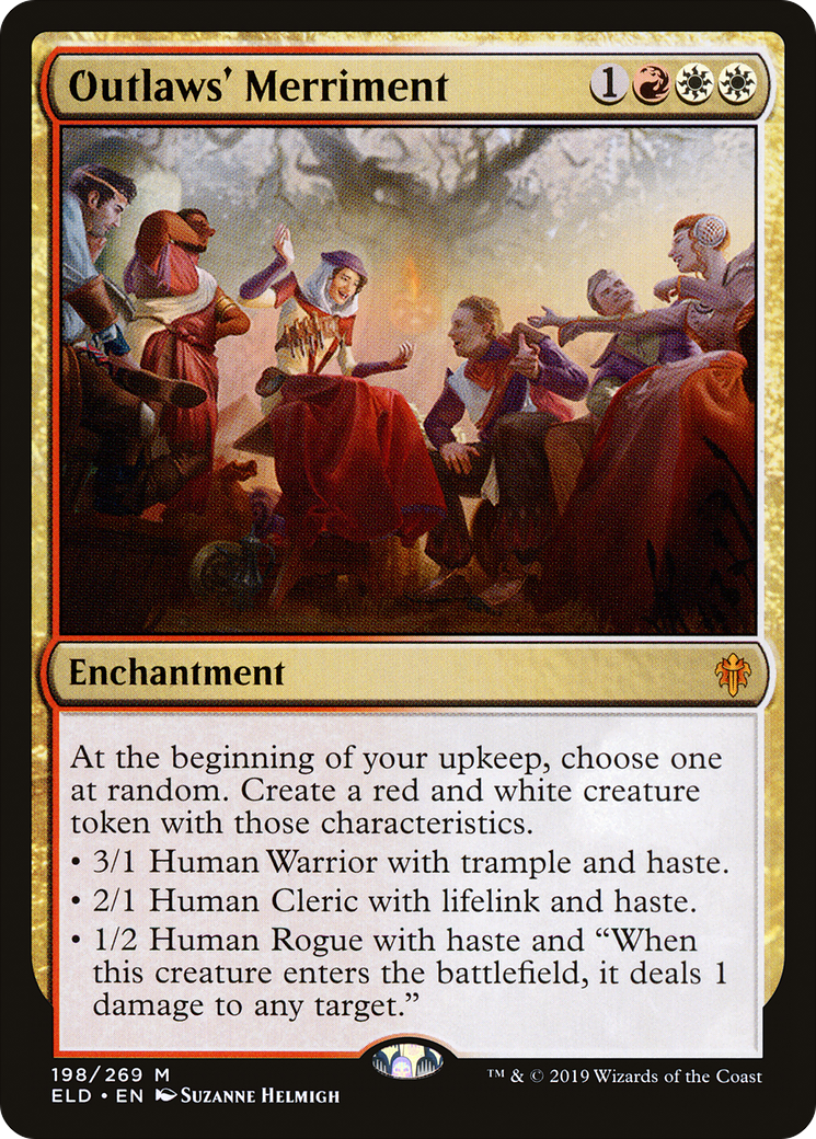 Outlaws' Merriment (198) Foil - Throne of Eldraine