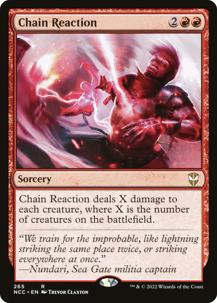 Chain Reaction (265) - New Capenna Commander