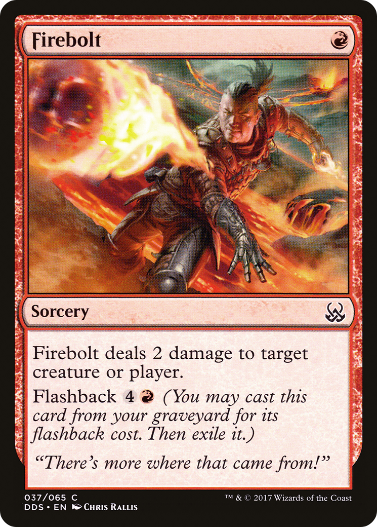 Firebolt (037) - Duel Decks: Mind vs. Might