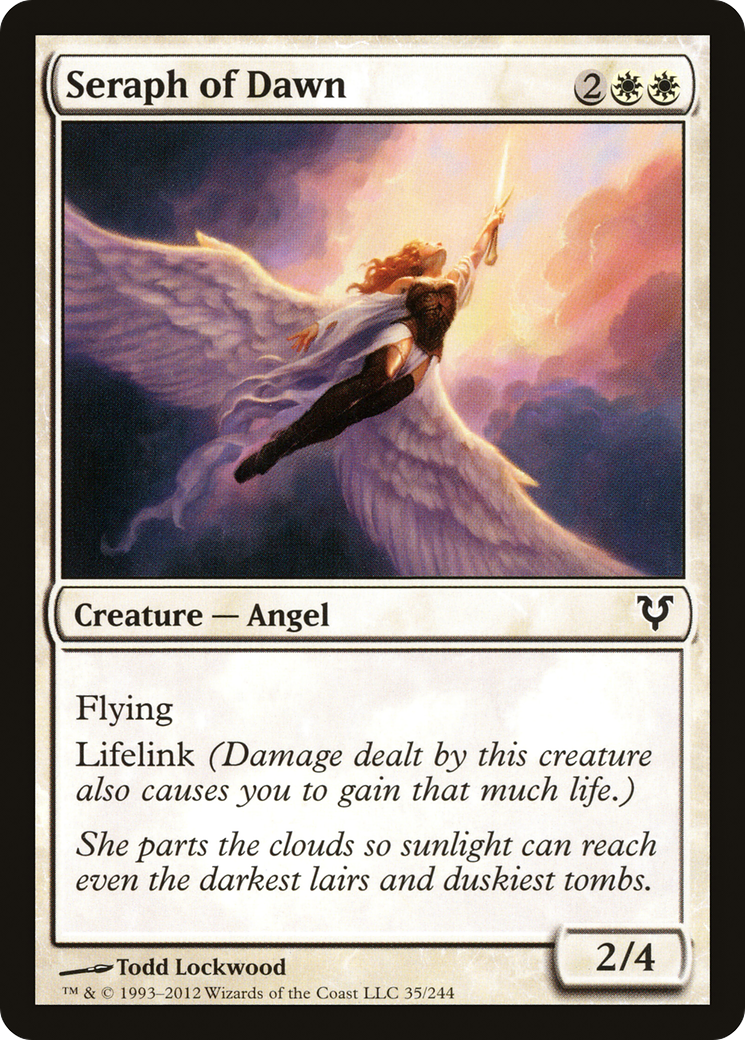 Seraph of Dawn (035) Foil - Avacyn Restored