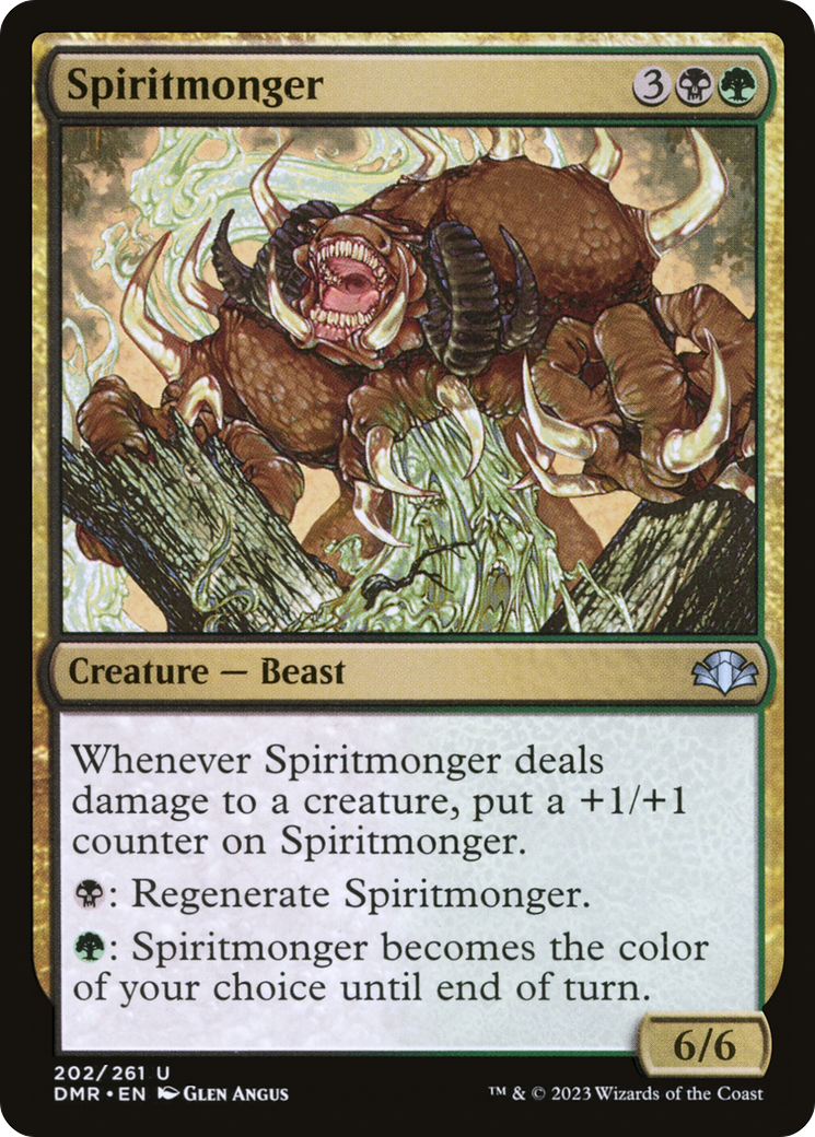 Spiritmonger (202) Foil - Dominaria Remastered