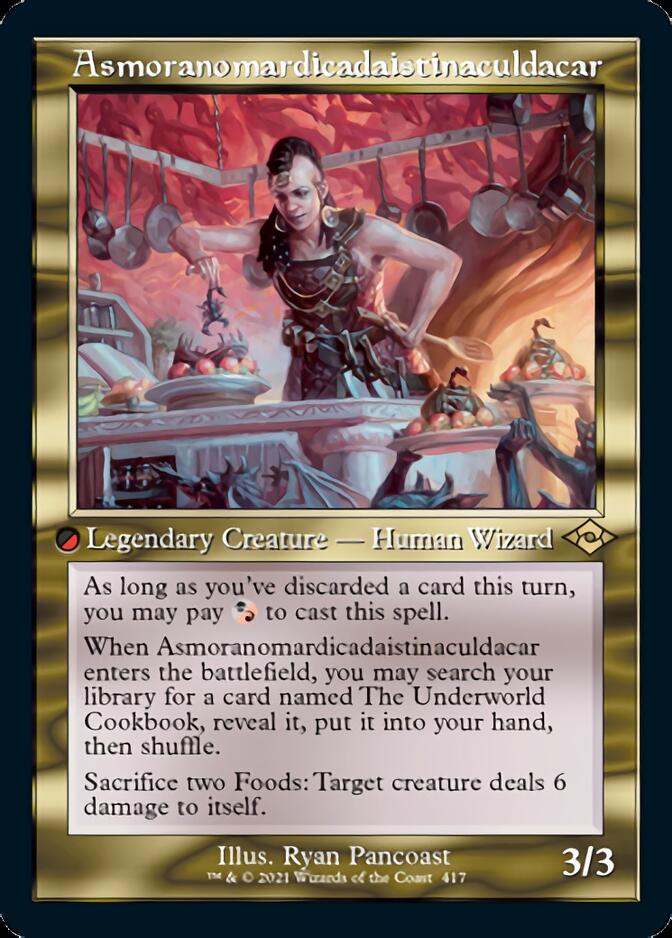 Asmoranomardicadaistinaculdacar (Retro) (417) Etched - Modern Horizons 2