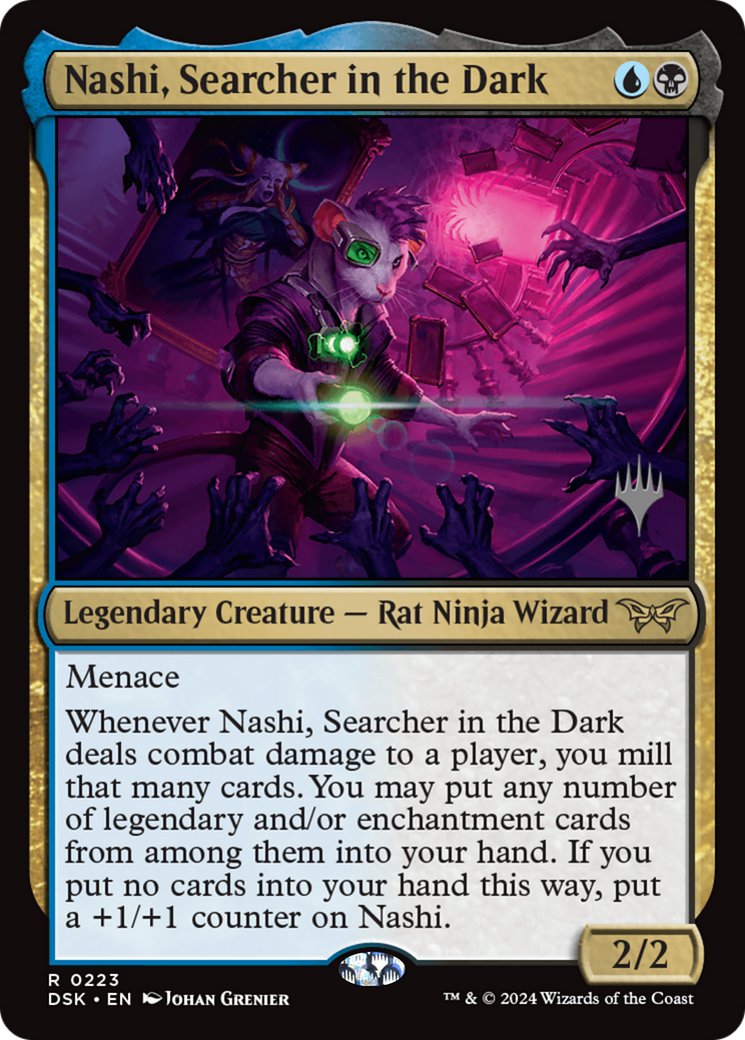 Nashi, Searcher in the Dark (223) - Duskmourn: House of Horror Promos