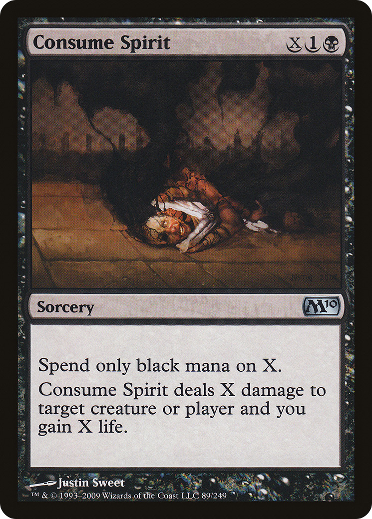 Consume Spirit (089) Foil - Magic 2010